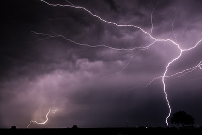 雷击天空